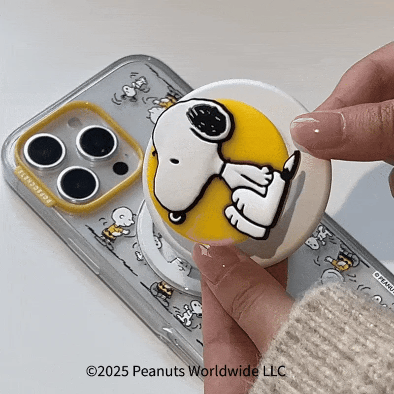 PopSockets PopOut Sitting Snoopy MagSafe PopGrip