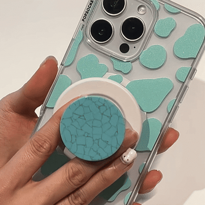 PopSockets Acetate Turquoise MagSafe PopGrip