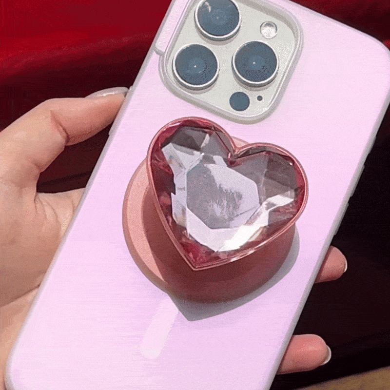 PopSockets Dichroic Heart MagSafe PopGrip
