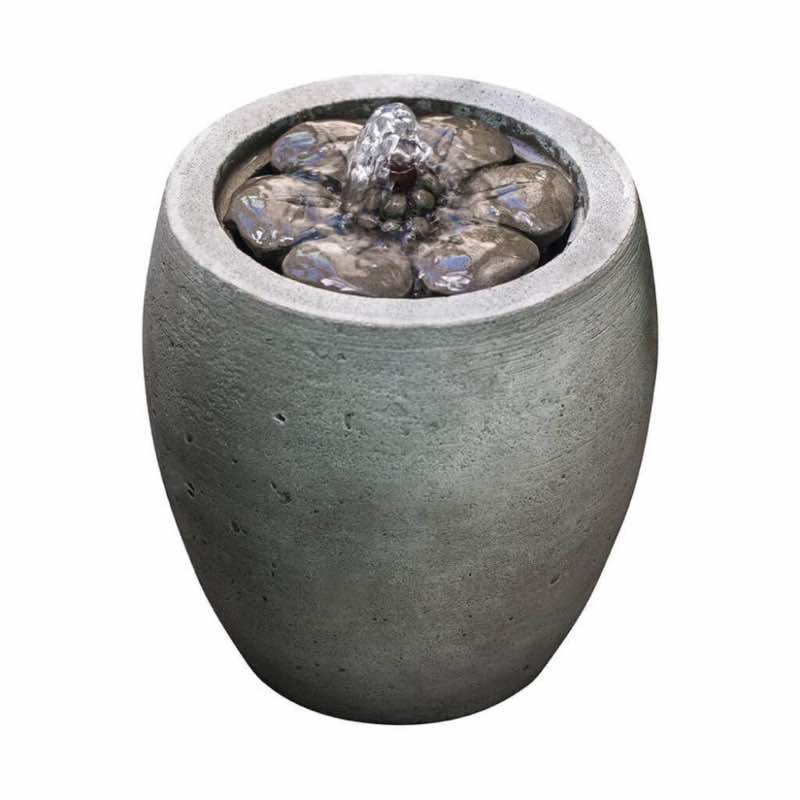 Wind and Weather Handcrafted Cast Stone Large Tabletop Fountain