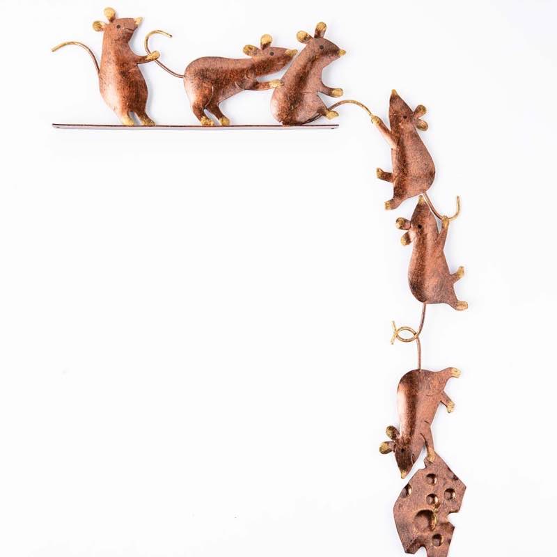 Wind and Weather Metal Mice Door Crawler