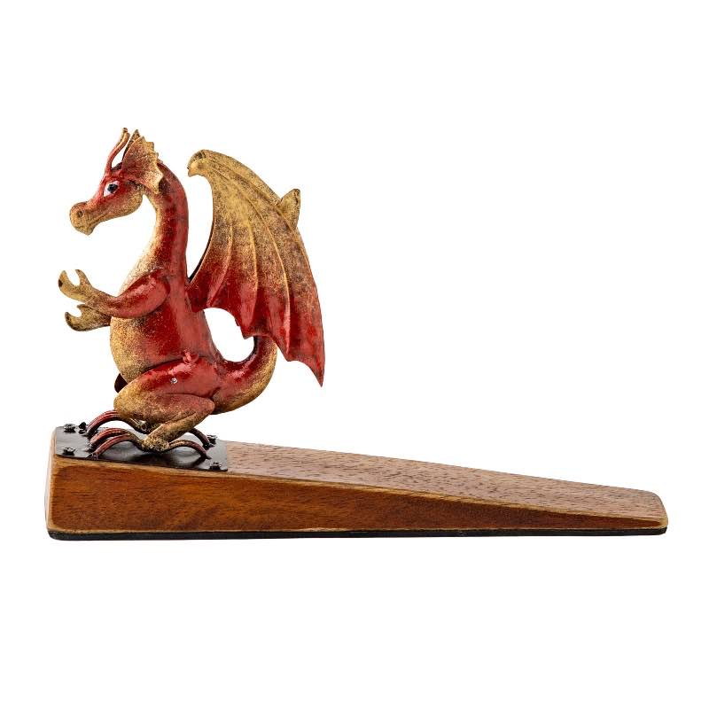 Wind and Weather Handcrafted Dragon Doorstopper