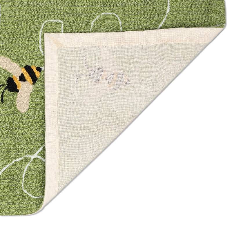 Wind and Weather Busy Bees Indoor/Outdoor Rug