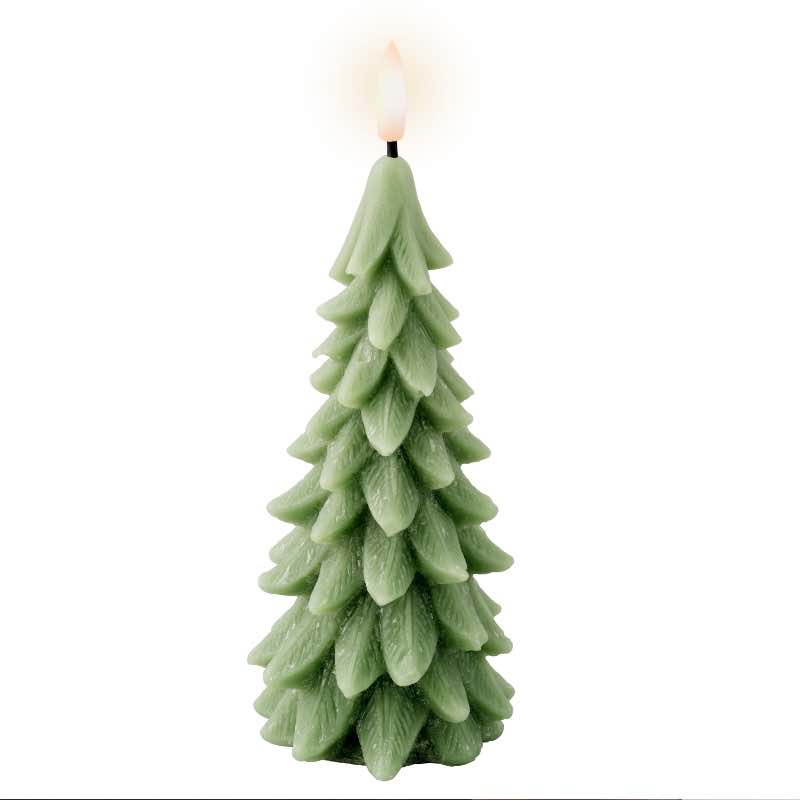 Wind and Weather LED Wax Tree Candle