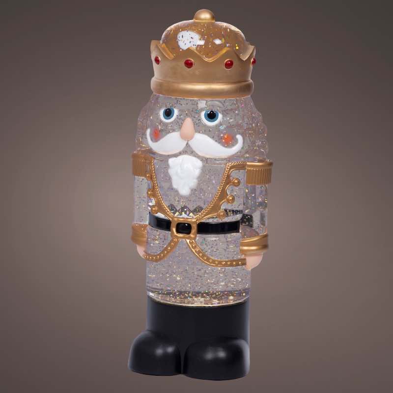 Wind and Weather LED Nutcracker Water Spinner