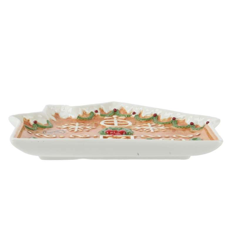 Wind and Weather Gingerbread House Cookie Tray