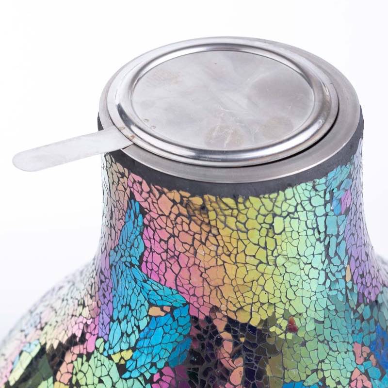 Wind and Weather Craftsman Glass Mosaic Firepot