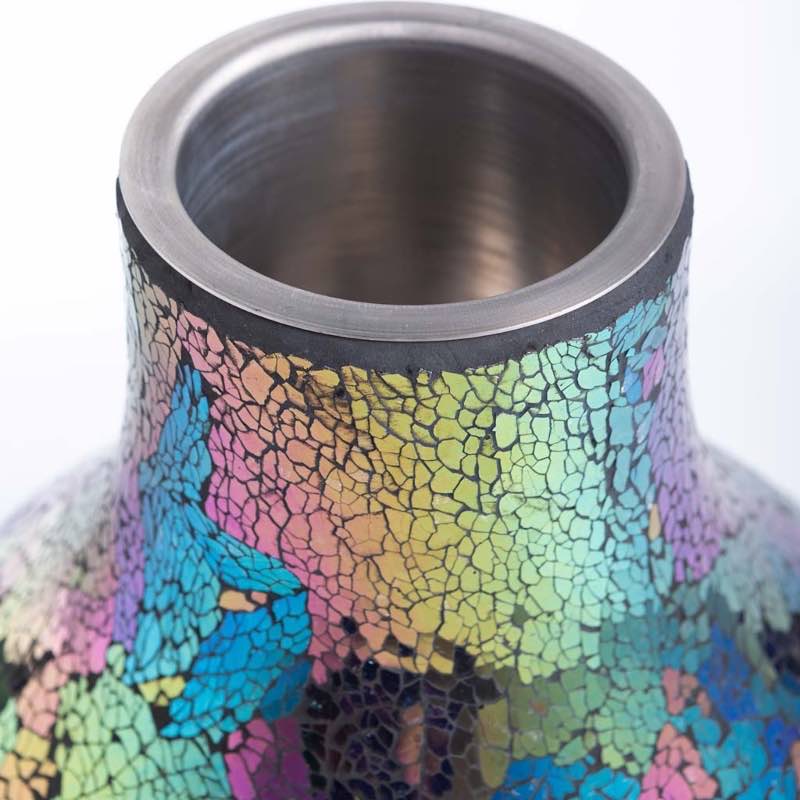 Wind and Weather Craftsman Glass Mosaic Firepot