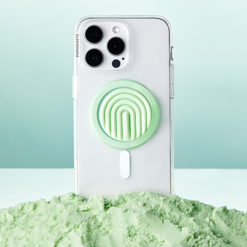 PopSockets PopOut Curves Matcha Dew MagSafe PopGrip