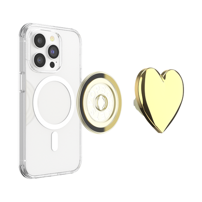 PopSockets Heart Of Gold MagSafe PopGrip