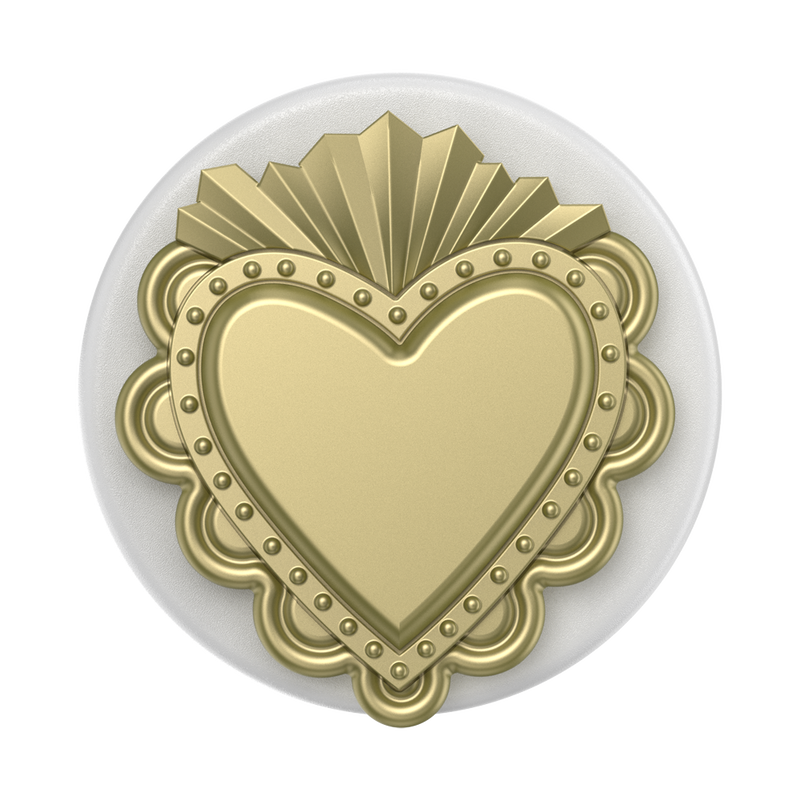 PopSockets PopOut Sacred Heart Gold MagSafe PopGrip