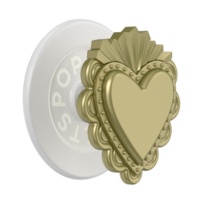 PopSockets PopOut Sacred Heart Gold MagSafe PopGrip