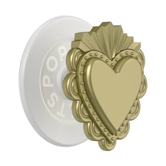 PopSockets PopOut Sacred Heart Gold MagSafe PopGrip