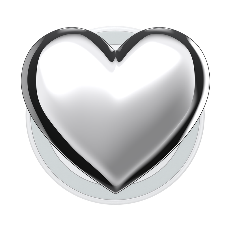 PopSockets Heart Of Silver MagSafe PopGrip