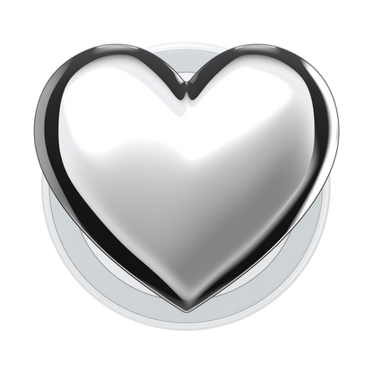 PopSockets Heart Of Silver MagSafe PopGrip