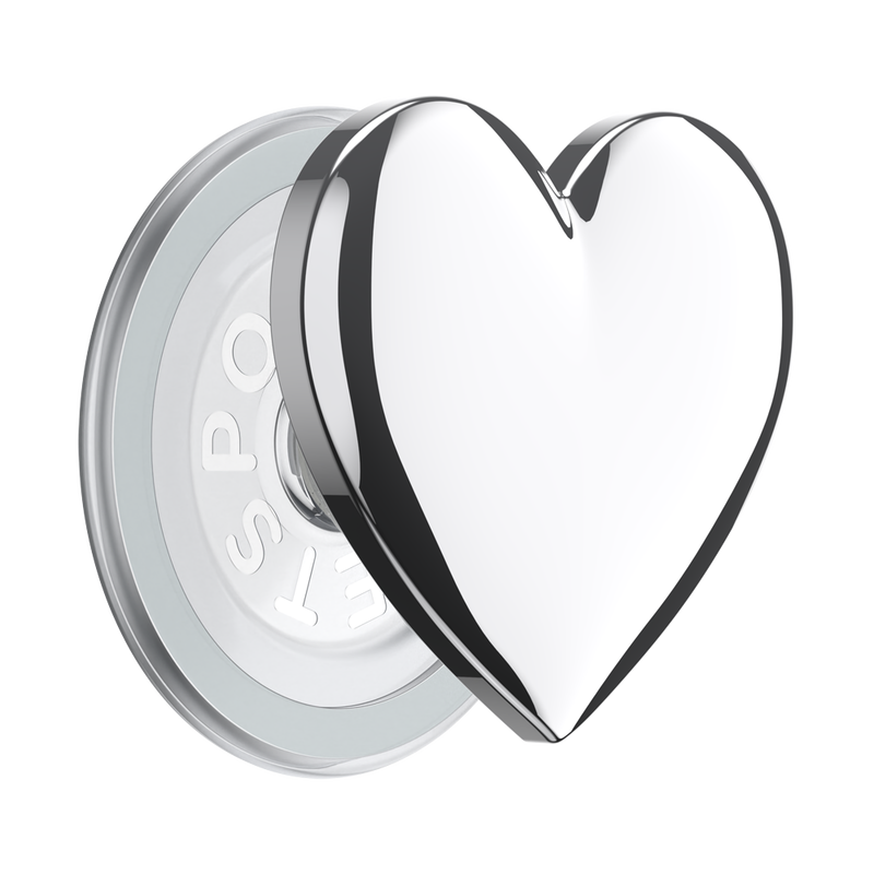 PopSockets Heart Of Silver MagSafe PopGrip