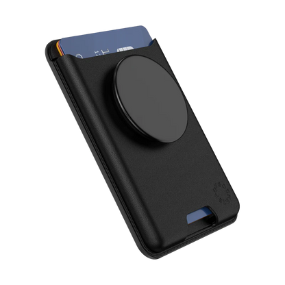 PopSockets Softgoods MagSafe PopWallet+ - Black