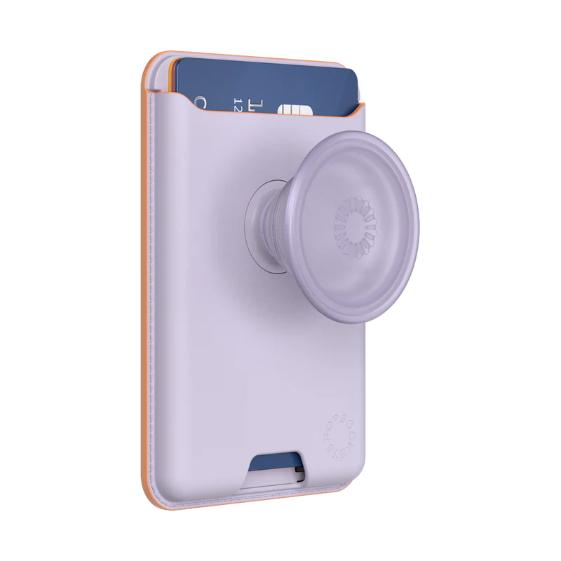 PopSockets Softgoods MagSafe PopWallet+ - Pale Lavender