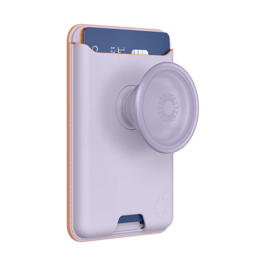 PopSockets Softgoods MagSafe PopWallet+ - Pale Lavender