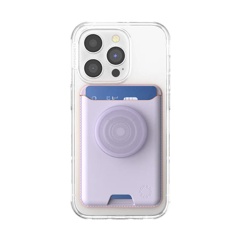PopSockets Softgoods MagSafe PopWallet+ - Pale Lavender