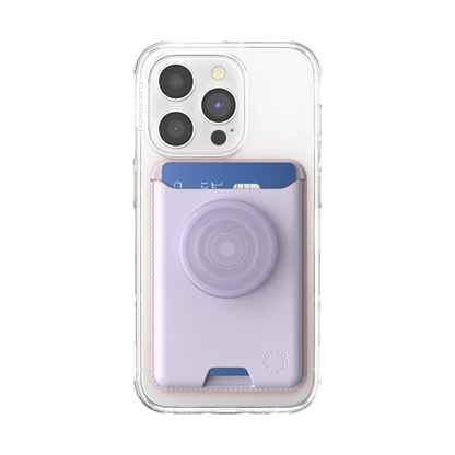 PopSockets Softgoods MagSafe PopWallet+ - Pale Lavender