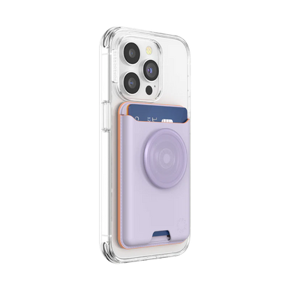 PopSockets Softgoods MagSafe PopWallet+ - Pale Lavender