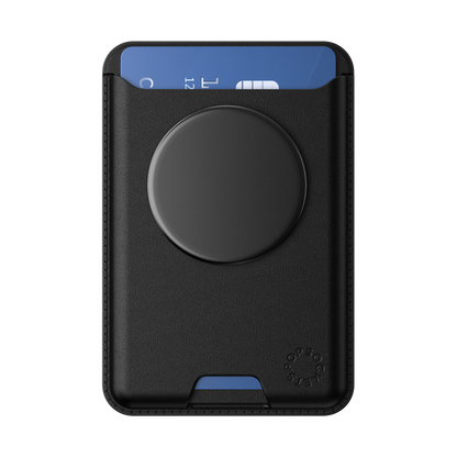 PopSockets Softgoods MagSafe PopWallet+ - Black