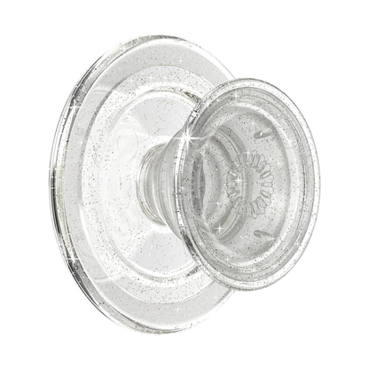 PopSockets MagSafe PopGrip - Clear Glitter