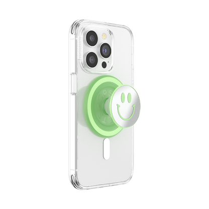 PopSockets Matcha Dew Happy Reflex MagSafe PopGrip