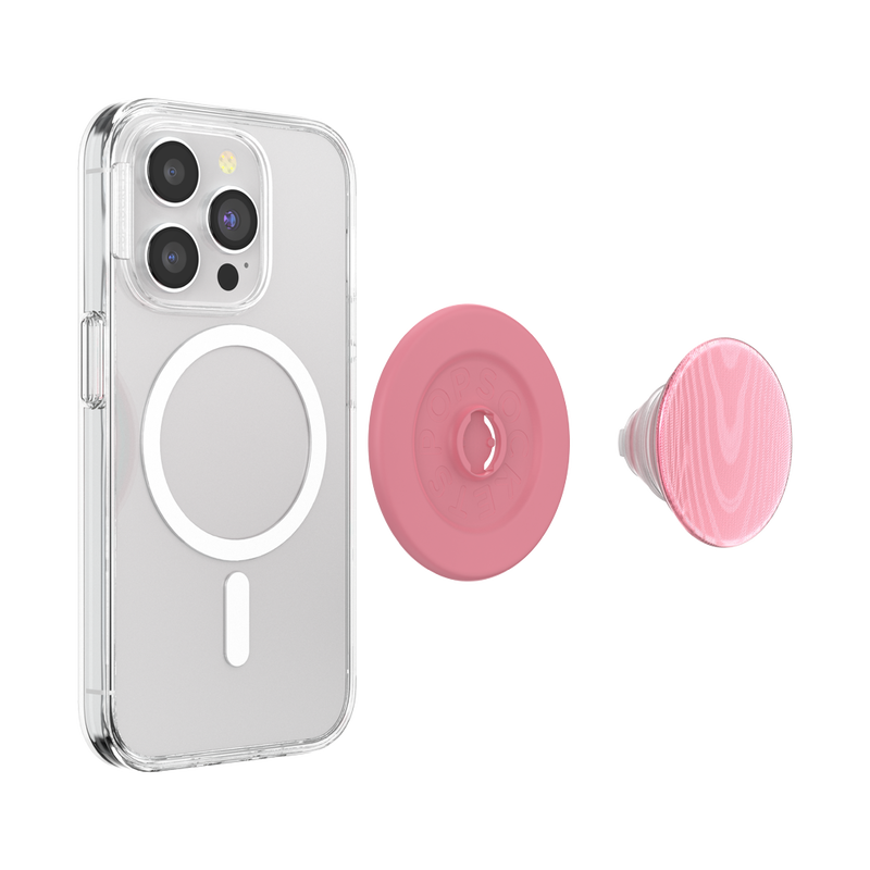 PopSockets Aluminum Moire Putty MagSafe PopGrip