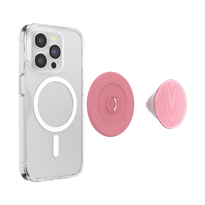 PopSockets Aluminum Moire Putty MagSafe PopGrip