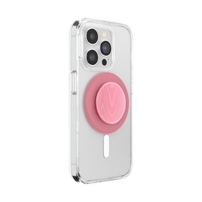 PopSockets Aluminum Moire Putty MagSafe PopGrip