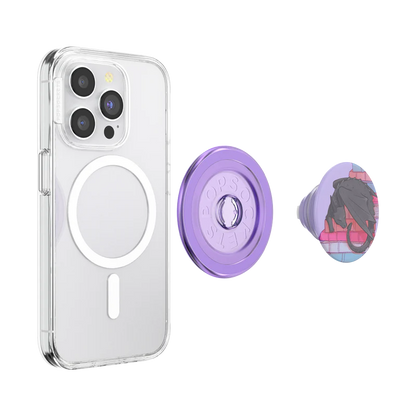 PopSockets MagSafe PopGrip - Curled Up With A Good Book