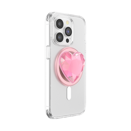 PopSockets Dichroic Heart MagSafe PopGrip