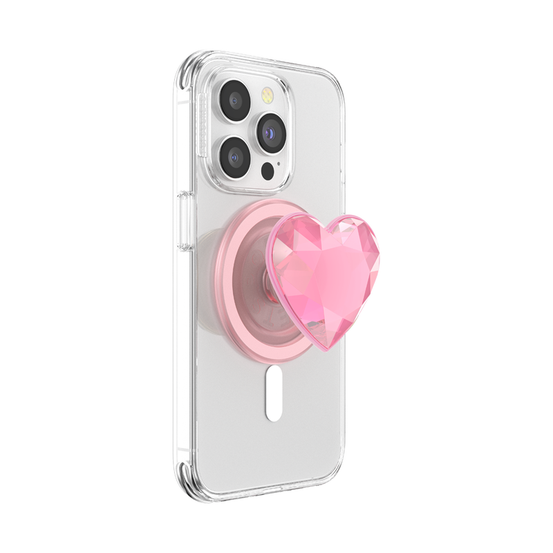 PopSockets Dichroic Heart MagSafe PopGrip