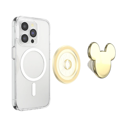 PopSockets MagSafe PopGrip - Enamel Gold Mickey Head