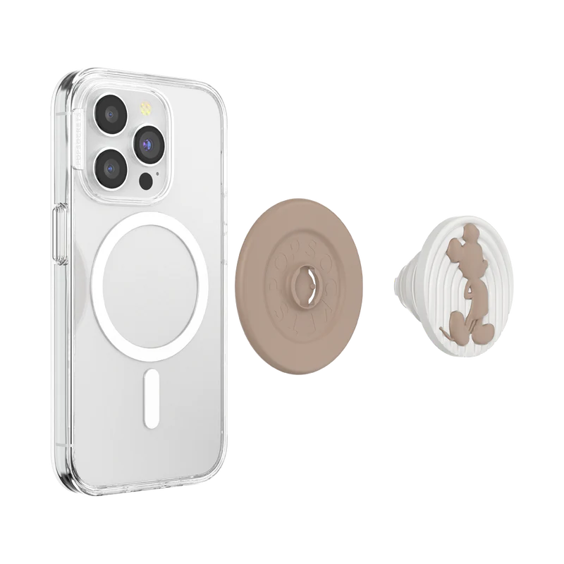 PopSockets MagSafe PopGrip - PopOut Latte Mickey