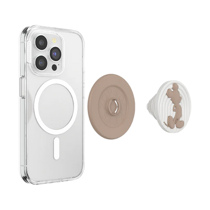 PopSockets MagSafe PopGrip - PopOut Latte Mickey