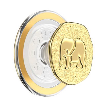 PopSockets Enamel Elephant Token MagSafe PopGrip