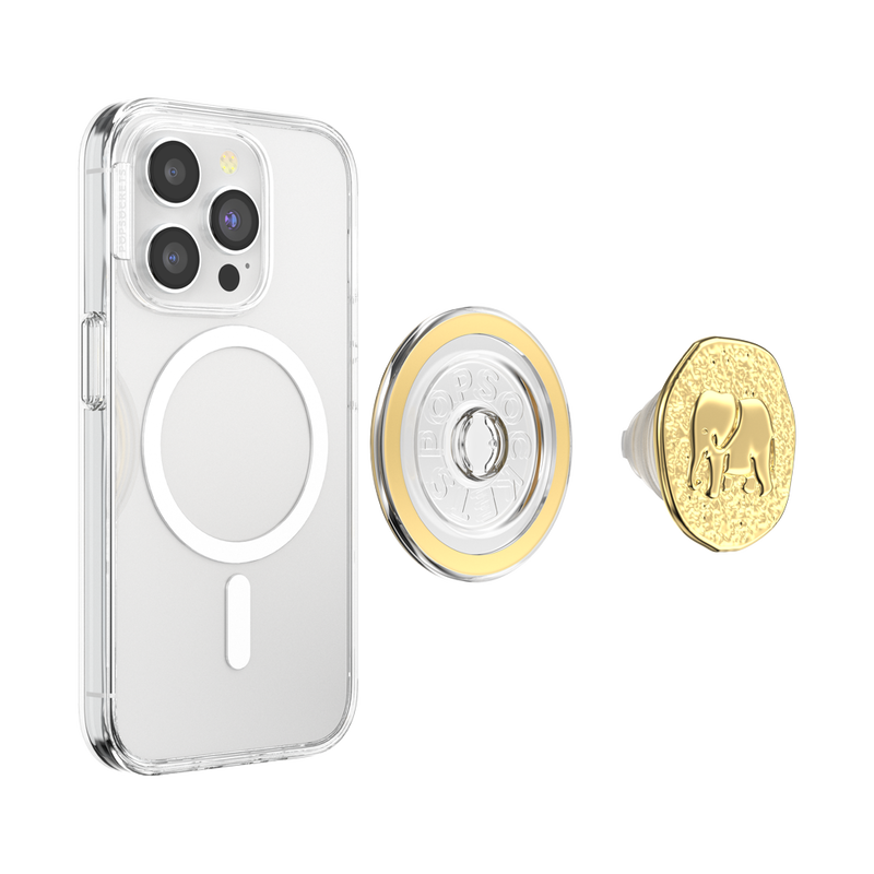 PopSockets Enamel Elephant Token MagSafe PopGrip