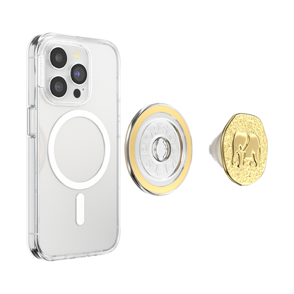 PopSockets Enamel Elephant Token MagSafe PopGrip