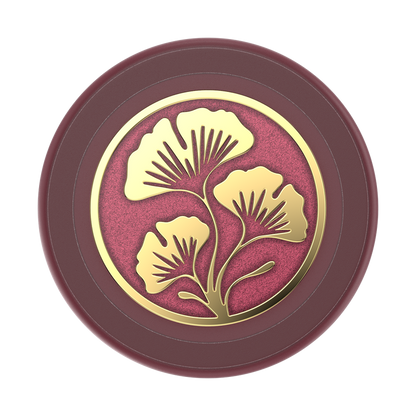 PopSockets Enamel Ginkgo Oxblood MagSafe PopGrip