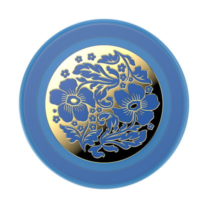PopSockets Enamel Lace Blue Vermeer MagSafe PopGrip