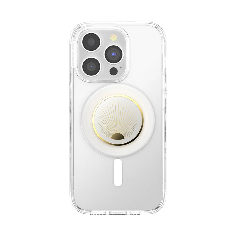 PopSockets Enamel Radiant White MagSafe PopGrip