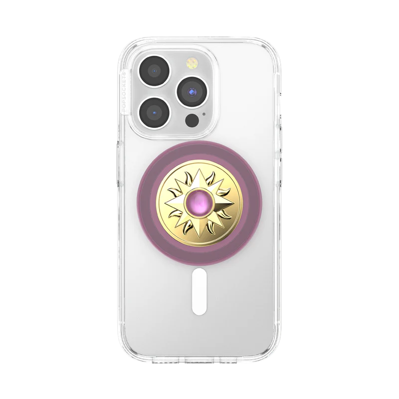PopSockets Enamel Sun Jewel Mauve MagSafe PopGrip