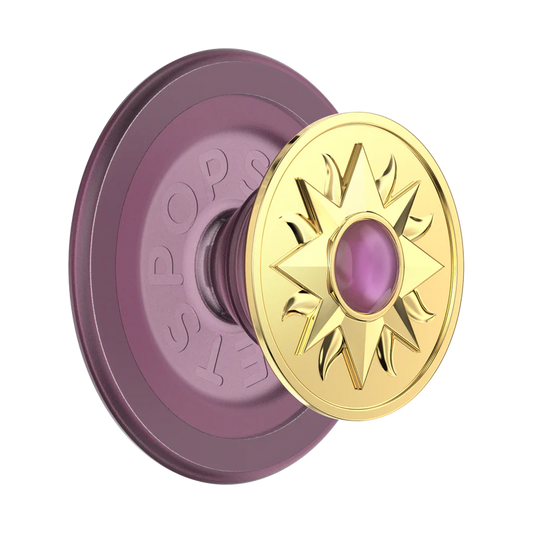 PopSockets Enamel Sun Jewel Mauve MagSafe PopGrip