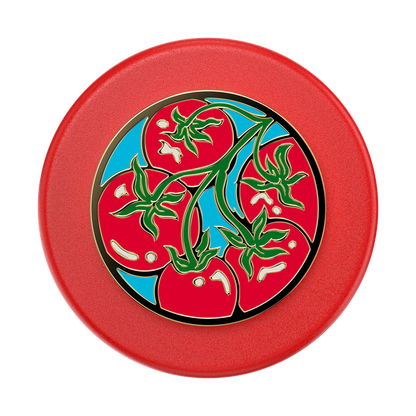 PopSockets Enamel Tomato Rosso MagSafe PopGrip
