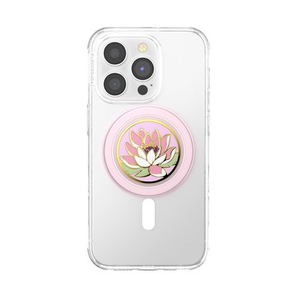 PopSockets Enamel Enamel Water Lily MagSafe PopGrip
