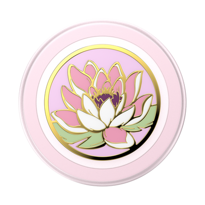 PopSockets Enamel Enamel Water Lily MagSafe PopGrip