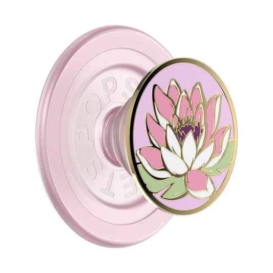 PopSockets Enamel Enamel Water Lily MagSafe PopGrip